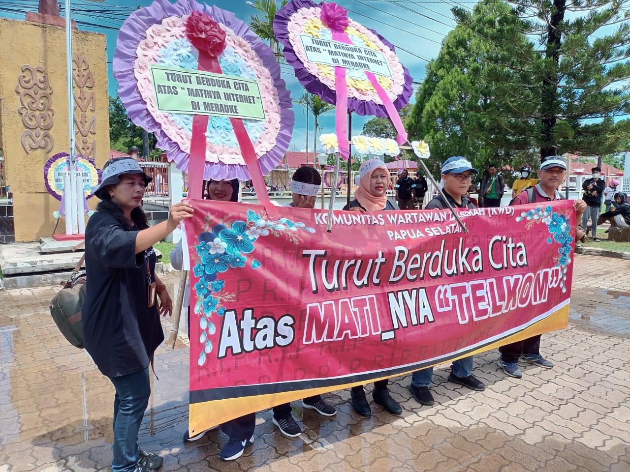 Ketika Kedaulatan Internet Tidak Lagi Menjadi Bagian dari Masyarakat, Jurnalis PPS Turun Demo