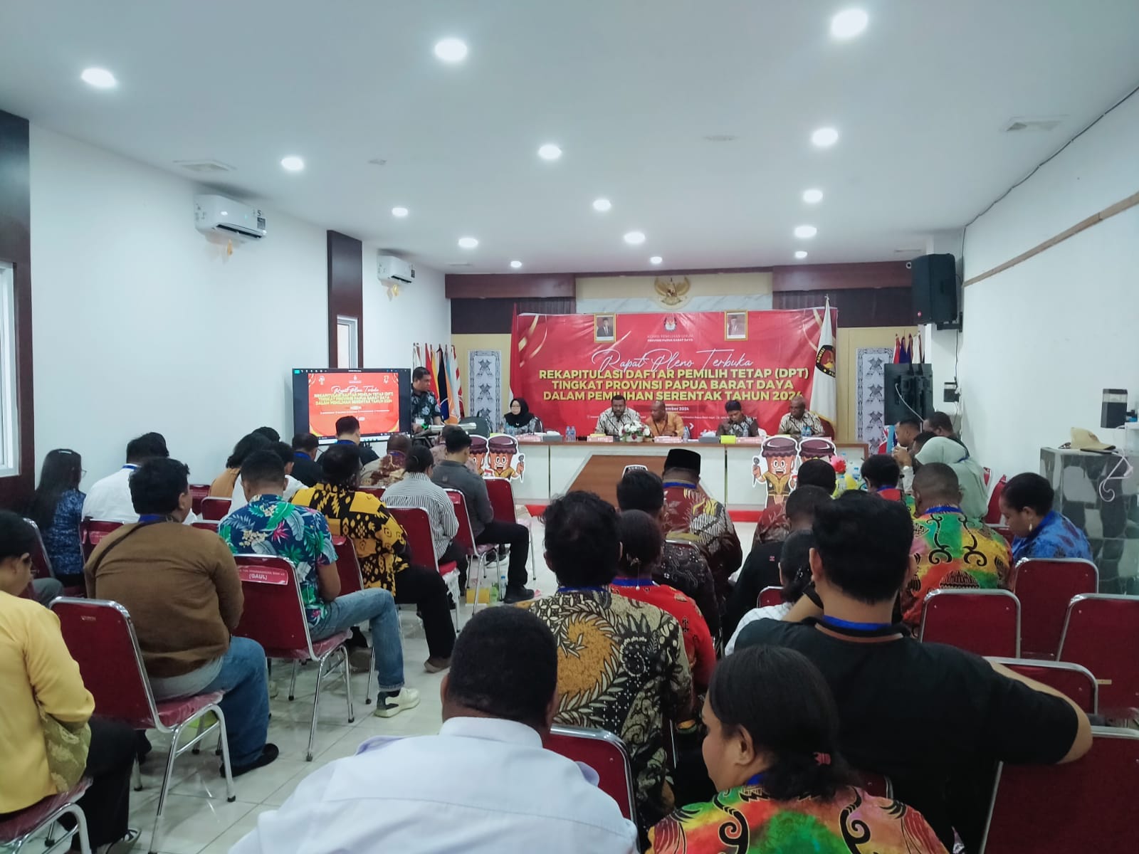 KPU Papua Barat Daya Tetapkan Jumlah DPT 435.812 Pada Pilkada 2024