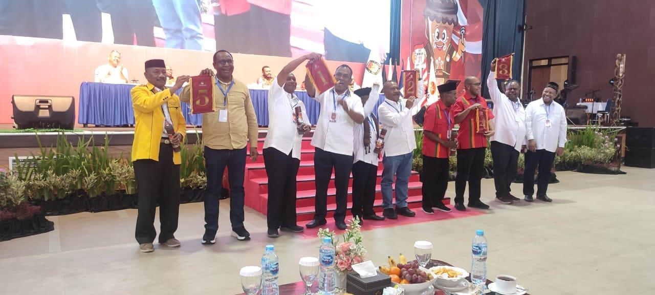 5 Nomor Urut Paslon Gubernur dan Wakil Gubernur Papua Barat Daya