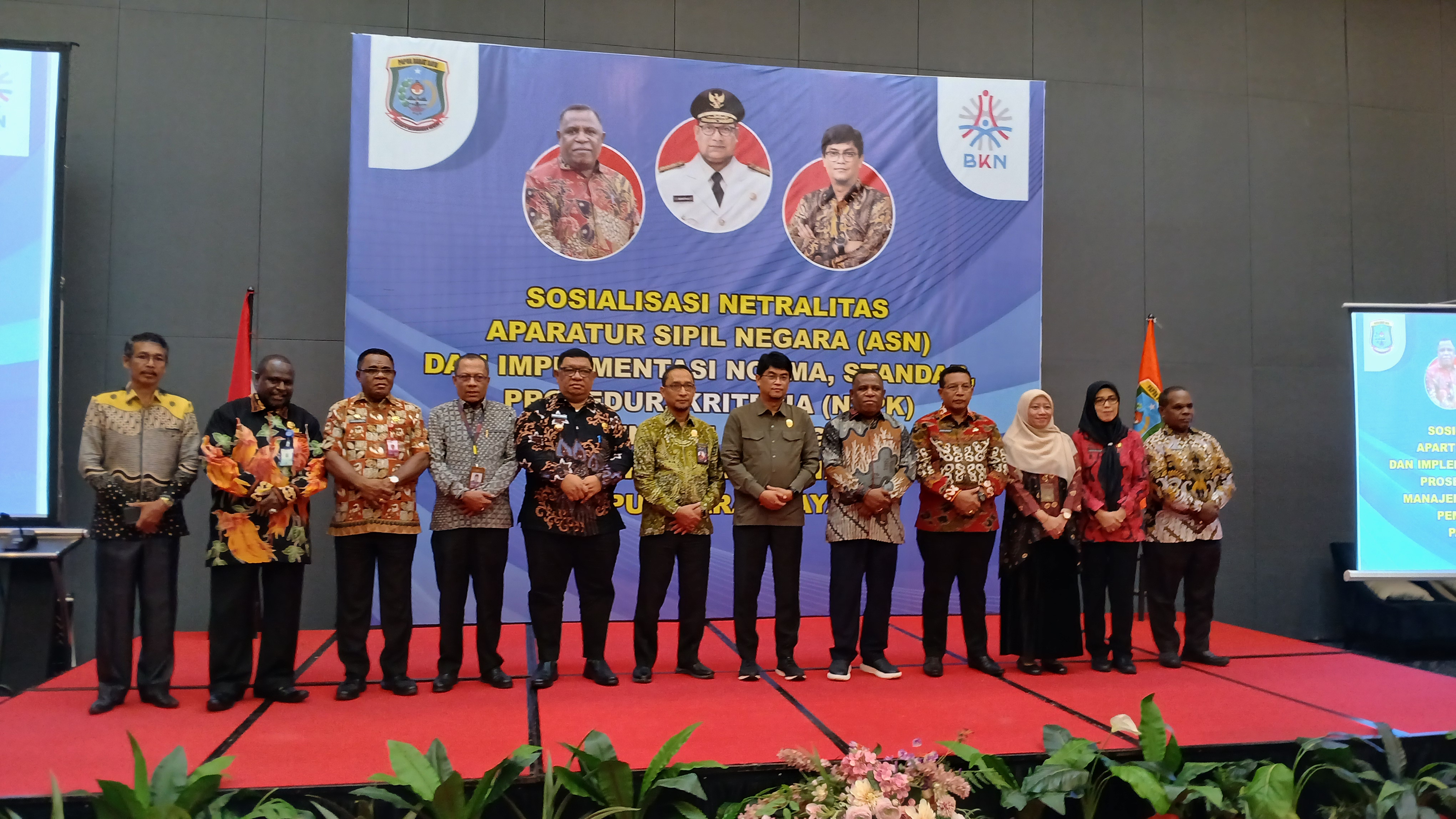 Jelang Pilkada Serentak Tahun 2024 BKN Gelar Sosialisasi Netralitas ASN di Sorong