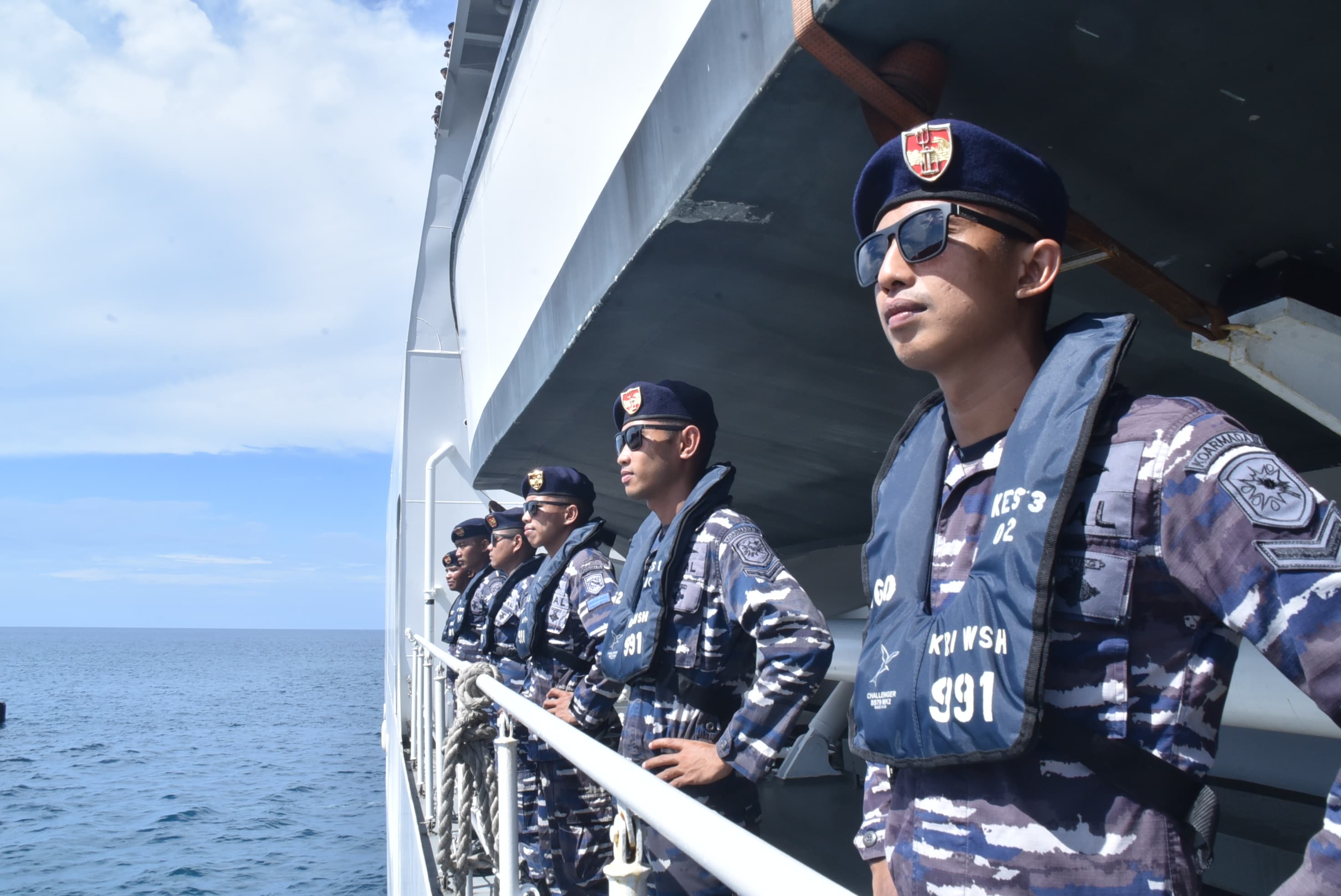 Tuntaskan Misi Di Solomon Islands, Satgas Port Visit 2024 Lanjutkan Pelayaran Menuju Negara Fiji