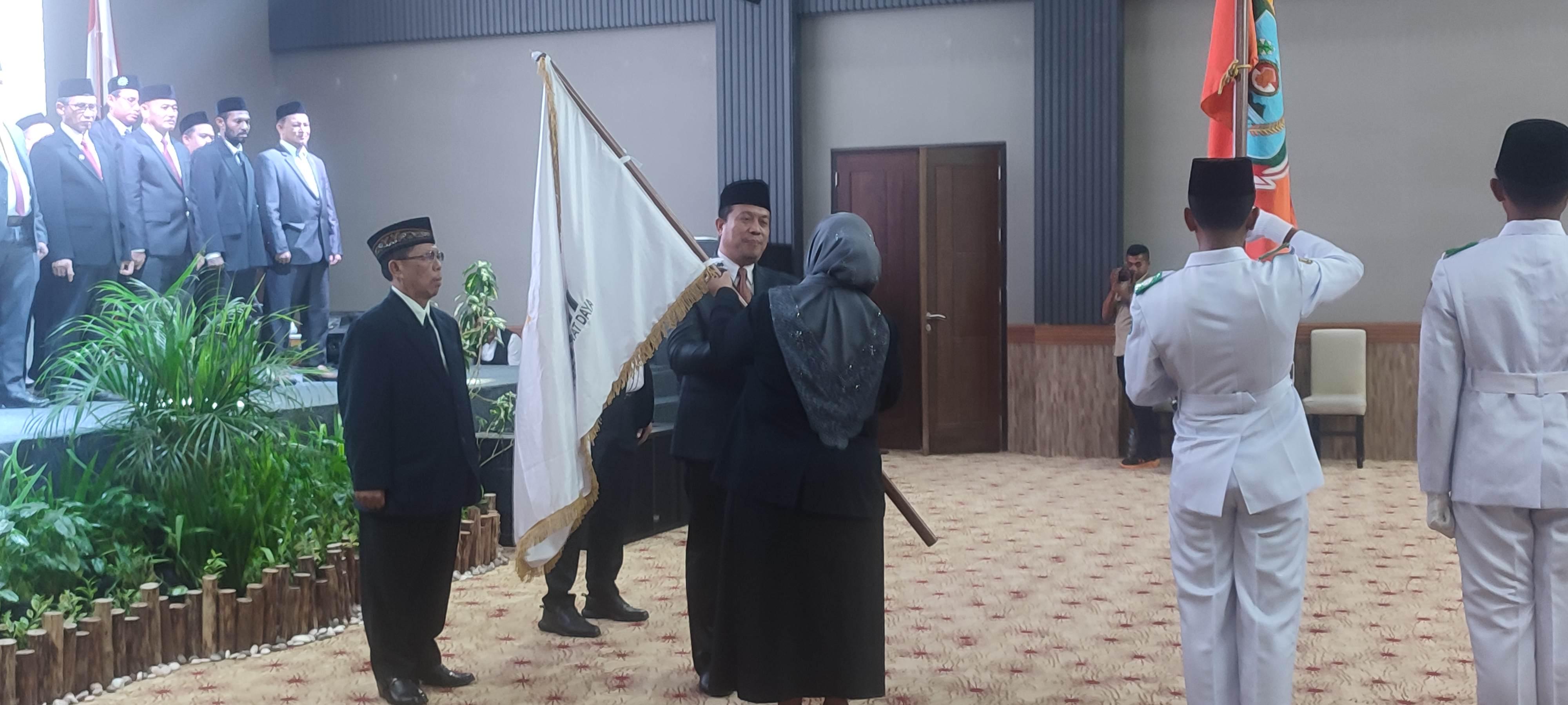 Rahman Resmi Jabat Ketua MPW ICMI Papua Barat Daya