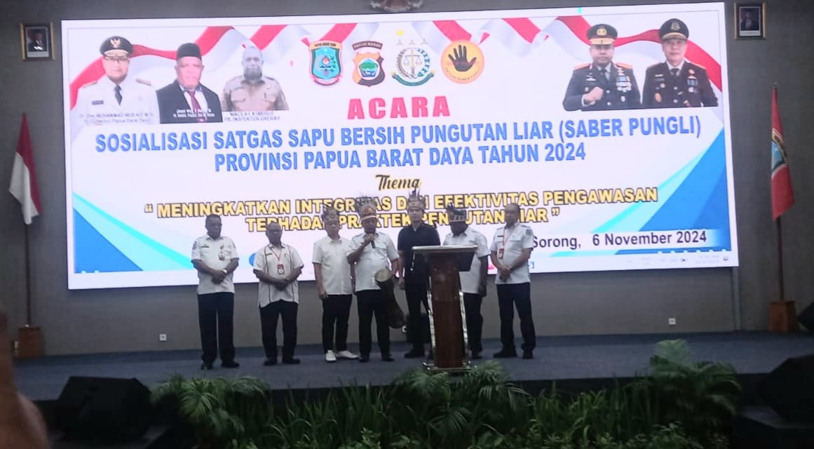 Upaya Pencegahan Korupsi, Pemprov PBD Adakan Sosialisasi Saber Pungli