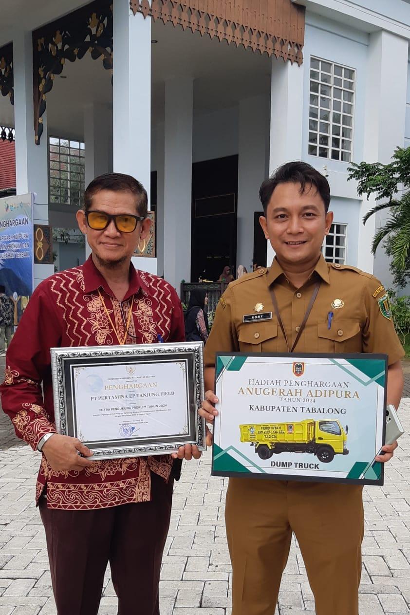 Dukung Inisiatif Keberlanjutan, Pertamina EP Tanjung Field Terima Penghargaan PROKLIM dari Dinas Lingkungan Hidup Provinsi Kalsel