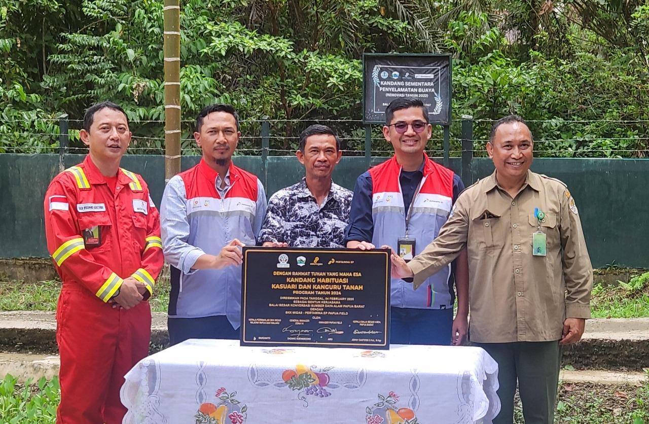Kolaborasi SKK Migas-Pertamina EP Papua-BBKSDA Papua Barat, Selamatkan Satwa Endemik