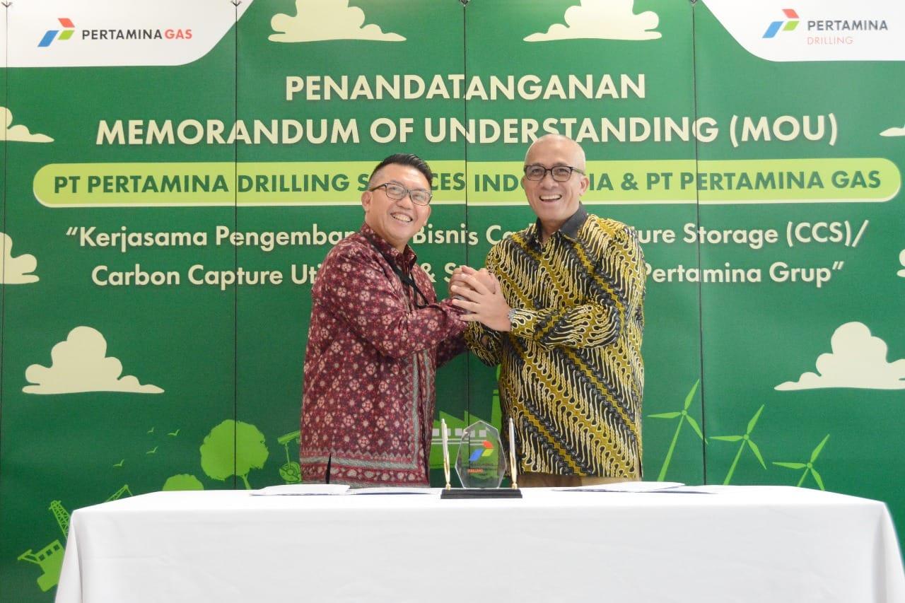 Pertamina Drilling dan Pertagas Jalin Kolaborasi Strategis Pengembangan Teknologi CCS/CCUS