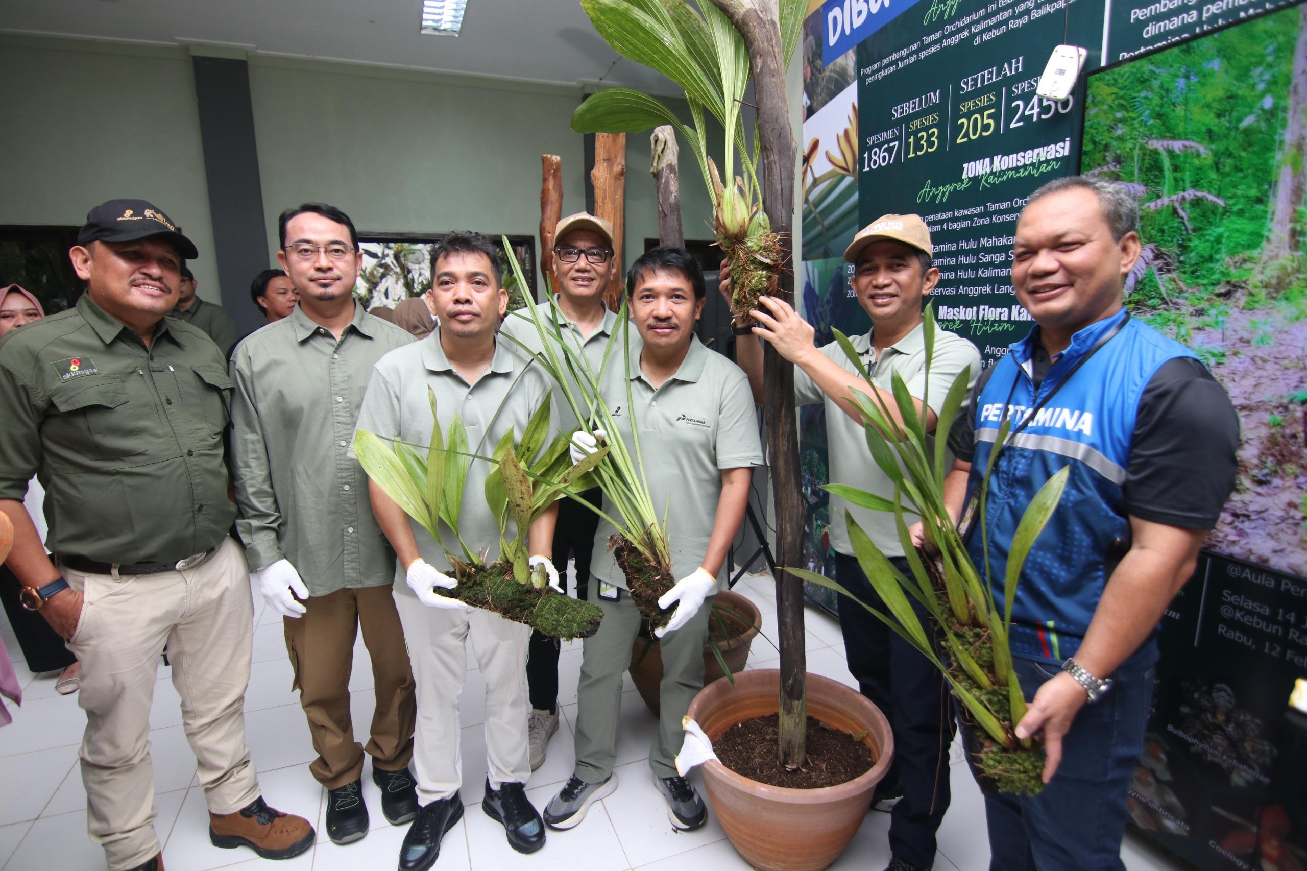 Peresmian Orchidarium Kebun Raya Balikpapan, Wujud Sinergi Grup Pertamina Hulu Indonesia dan Pemkot Balikpapan