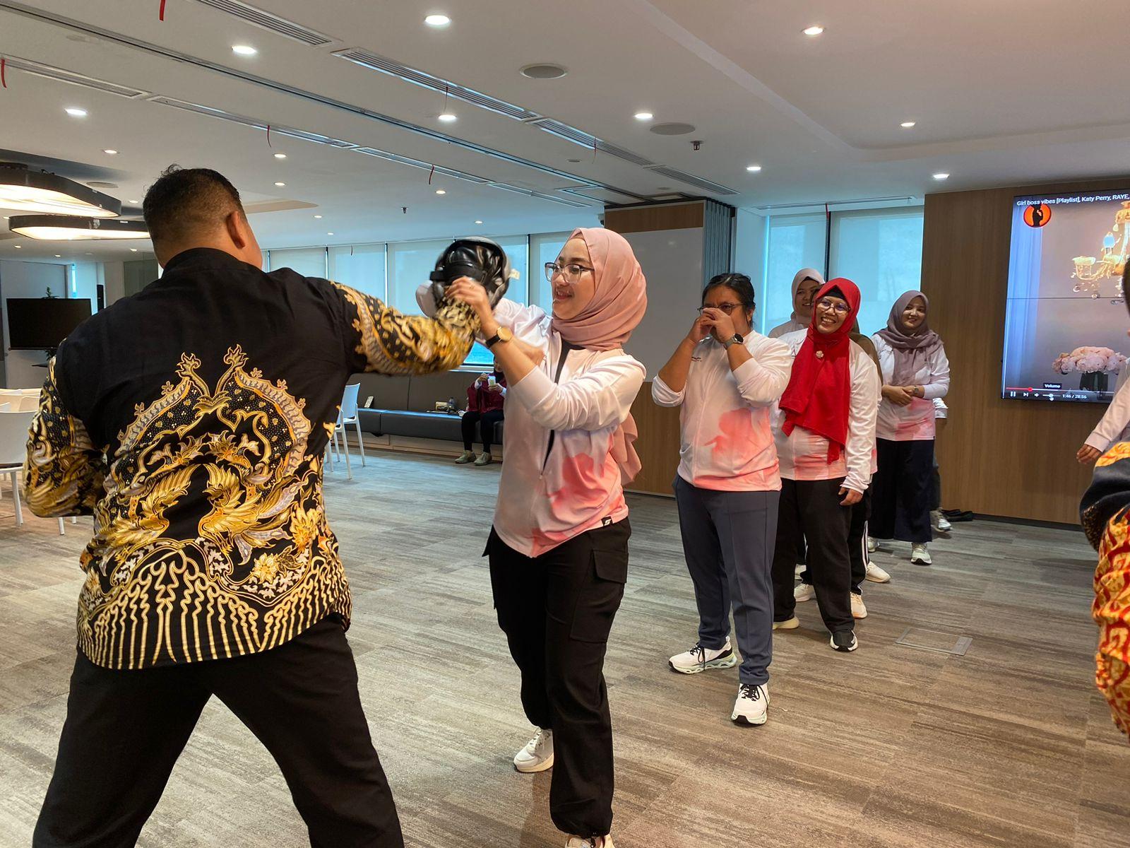 Rangkaian Bulan K3, Pertiwi PIEP Selenggarakan Women Self Defense Class
