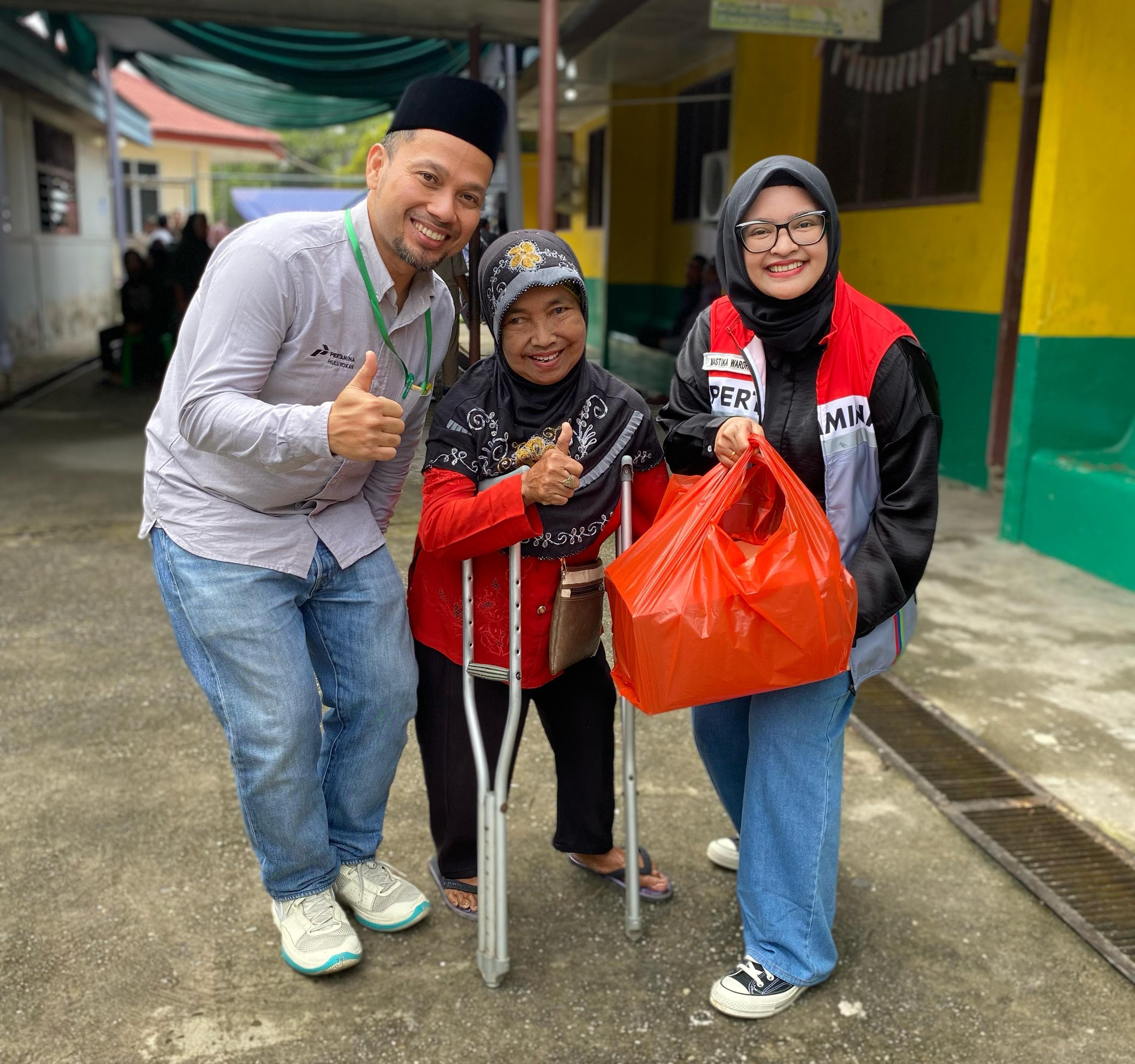 Senyum Warga Merekah Sambut Pasar Murah PHR di Bulan Suci Ramadan