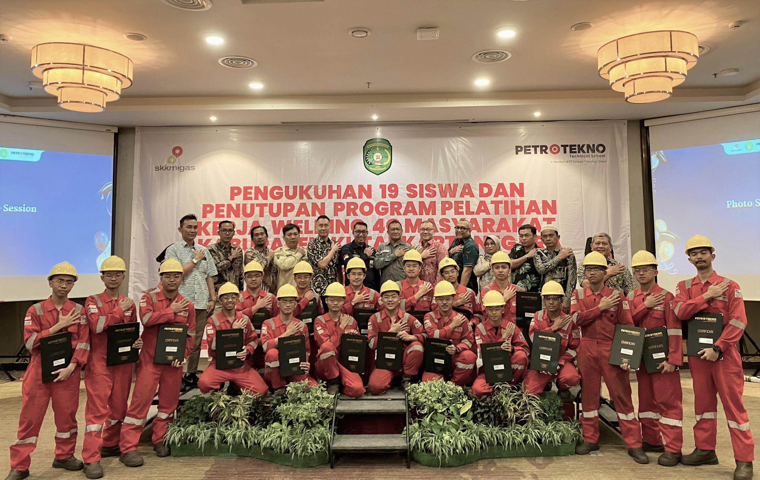 Kolaborasi Pertamina Hulu Mahakam dan Pemkab Kutai Kartanegara Dukung Pemuda Lokal Dalam Sertifikasi Welder 4G
