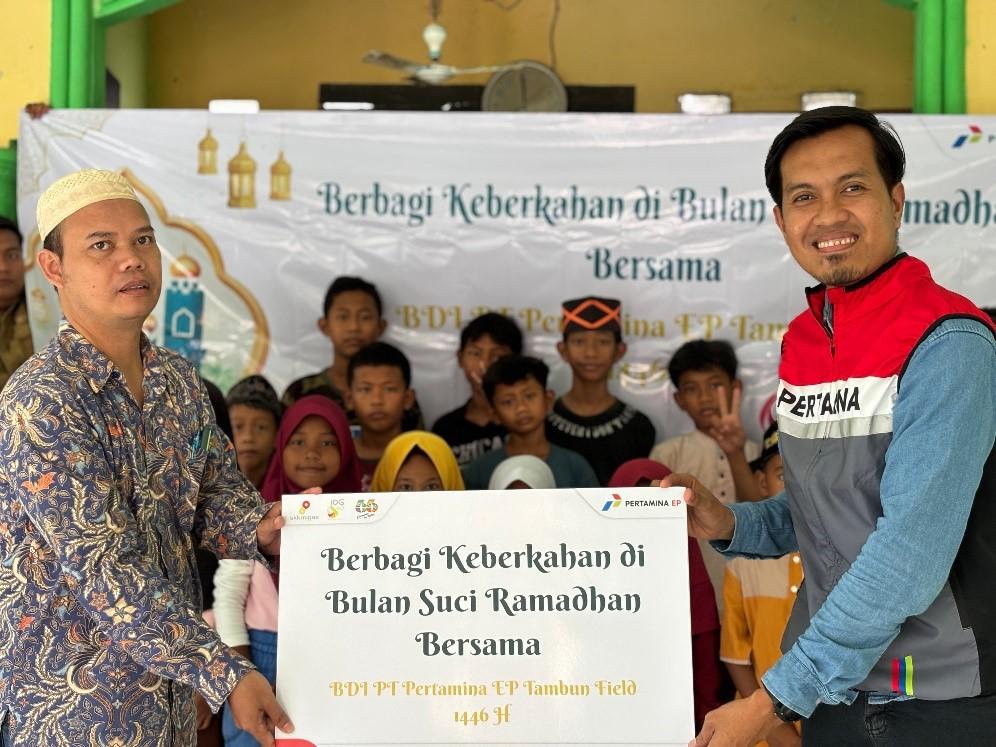 Pertamina EP Tambun Field Berbagi Kebaikan di Bulan Suci Ramadan