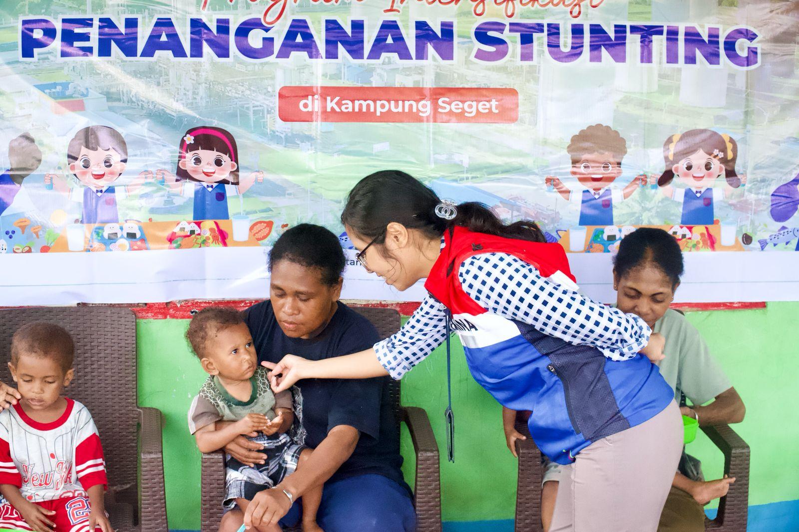 Peduli Gizi Anak Papua, Kilang Kasim Lakukan Program Intensifikasi Cegah Stunting