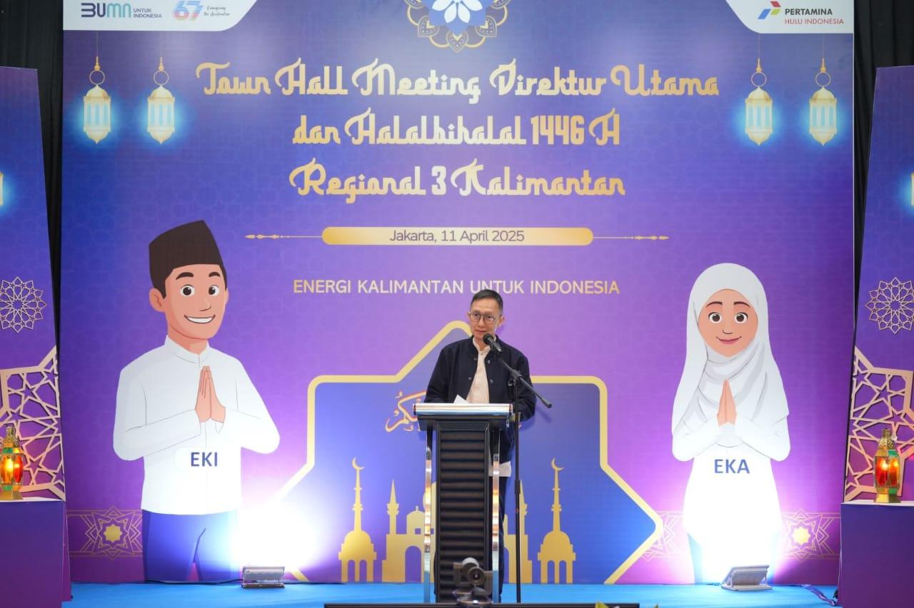 Perkuat Kolaborasi dan Optimisme, Ribuan Pekerja Pertamina Hulu Indonesia Hadiri Town Hall Meeting Triwulan Pertama 2025