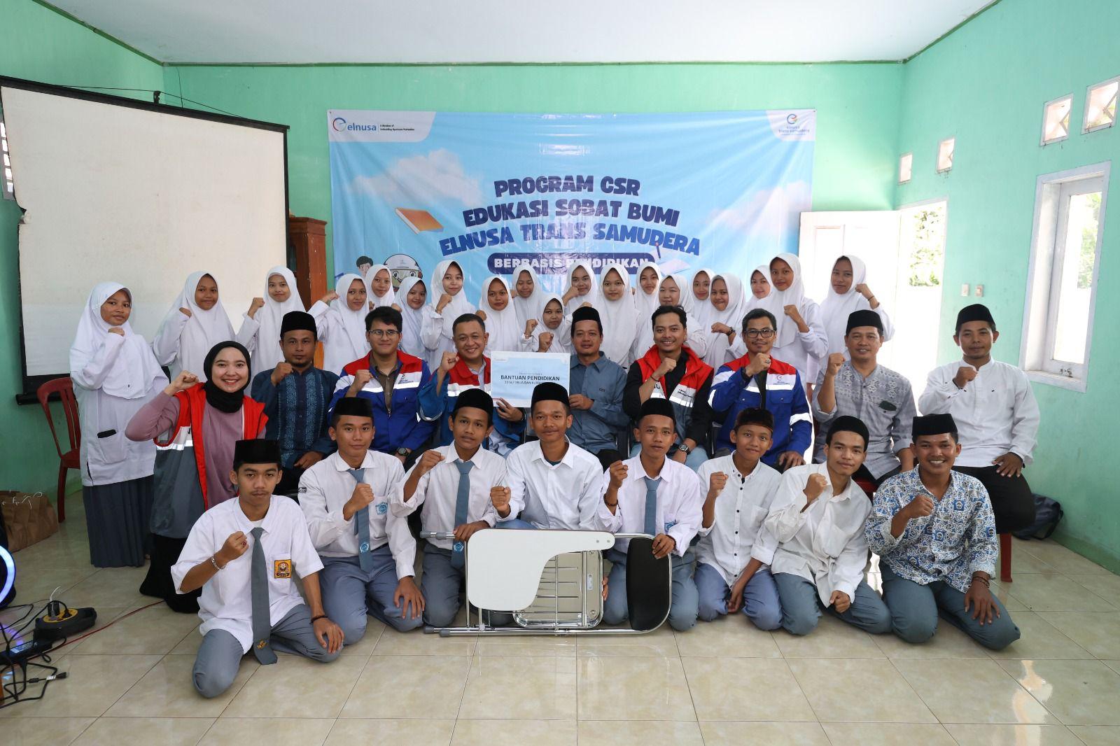 Tanamkan Kepedulian Lingkungan: Elnusa Gelar Program Edukasi Sobat Bumi di Area Operasi