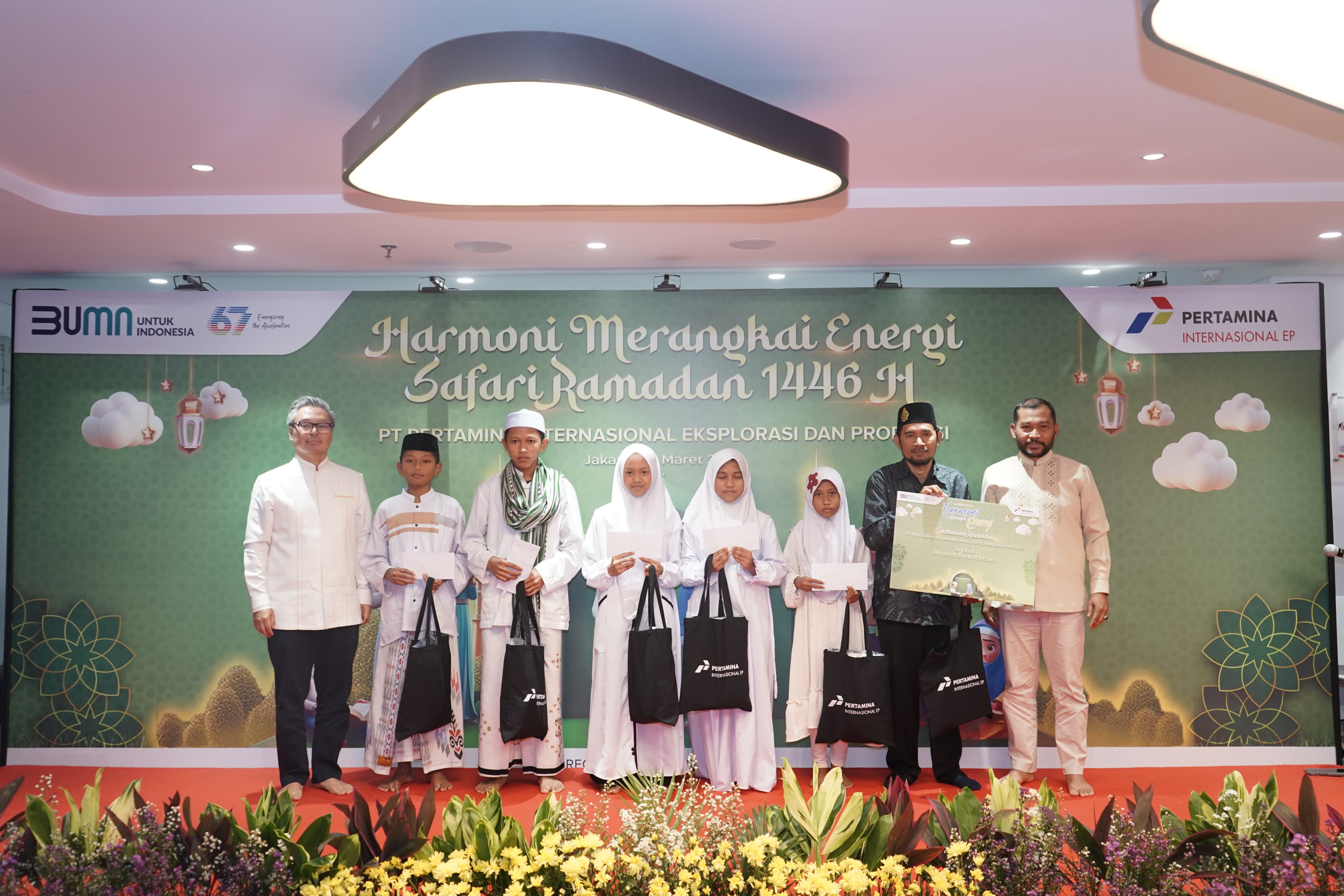 Tebarkan Manfaat, Pertamina Internasional EP Berbagi Kepada Masyarakat dalam Santunan dan Safari Ramadan