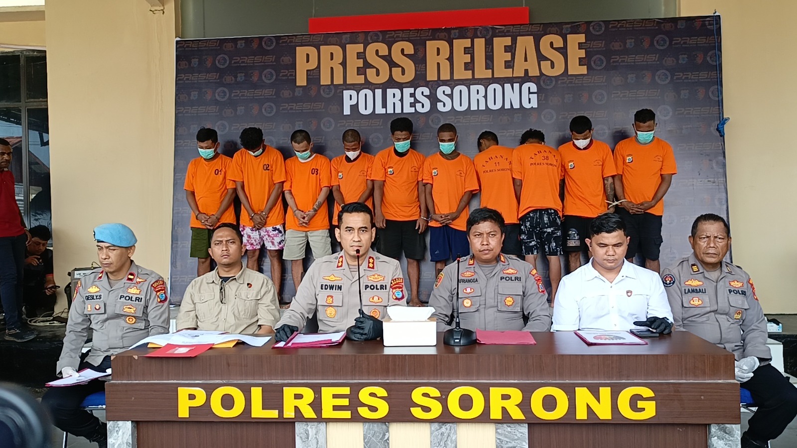 Setubuhi 'ABU', SatResKrim Polres Sorong Bekuk IR
