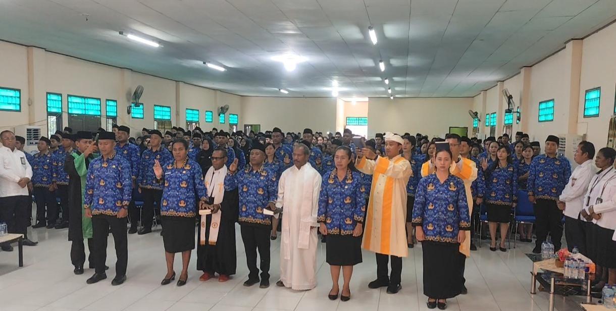 Menteri Agama Lantik 71.409 PPPK Kemenag, 328 Orang dari Papua Barat