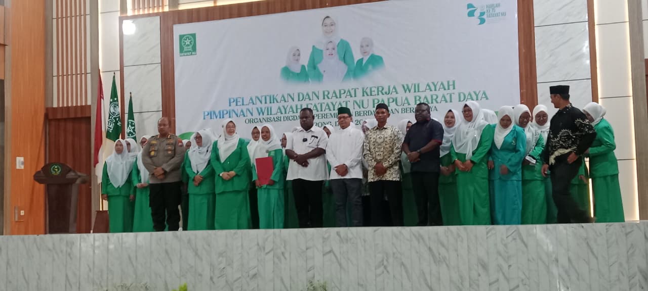 Hadiri Pelantikan dan Rakerwl Fatayat NU PBD, Ini Pesan Gubernur Elisa Kambu
