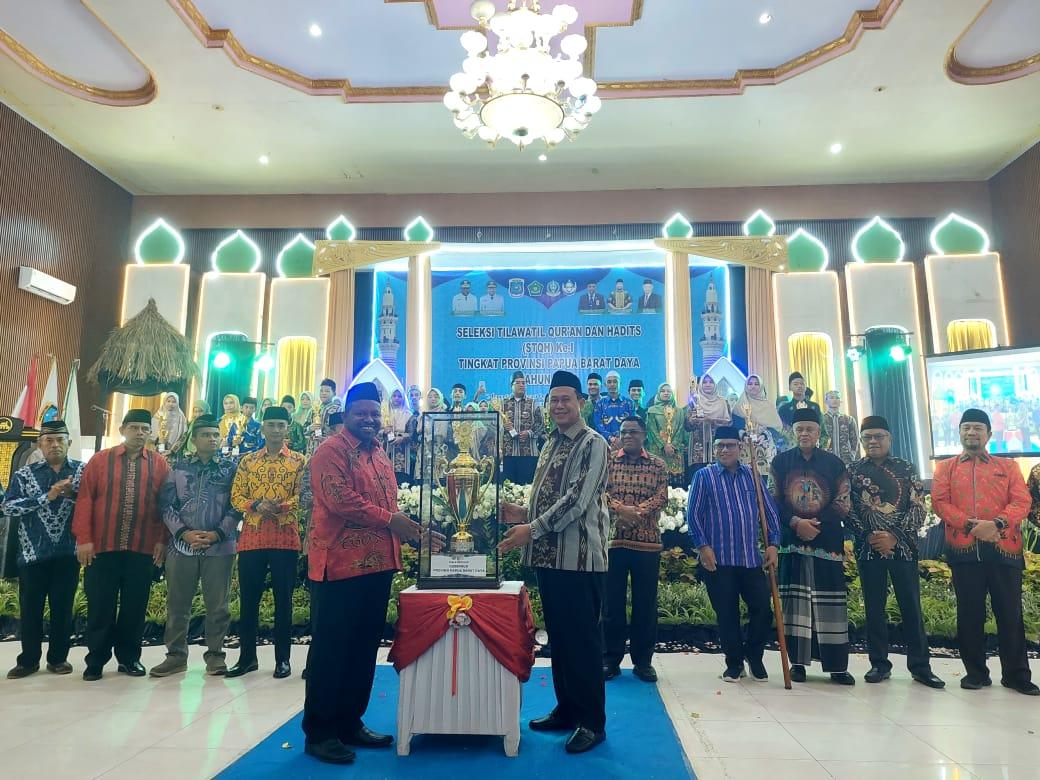 STQH I Papua Barat Daya Resmi Ditutup, Kota Sorong Sabet Gelar Juara Umum