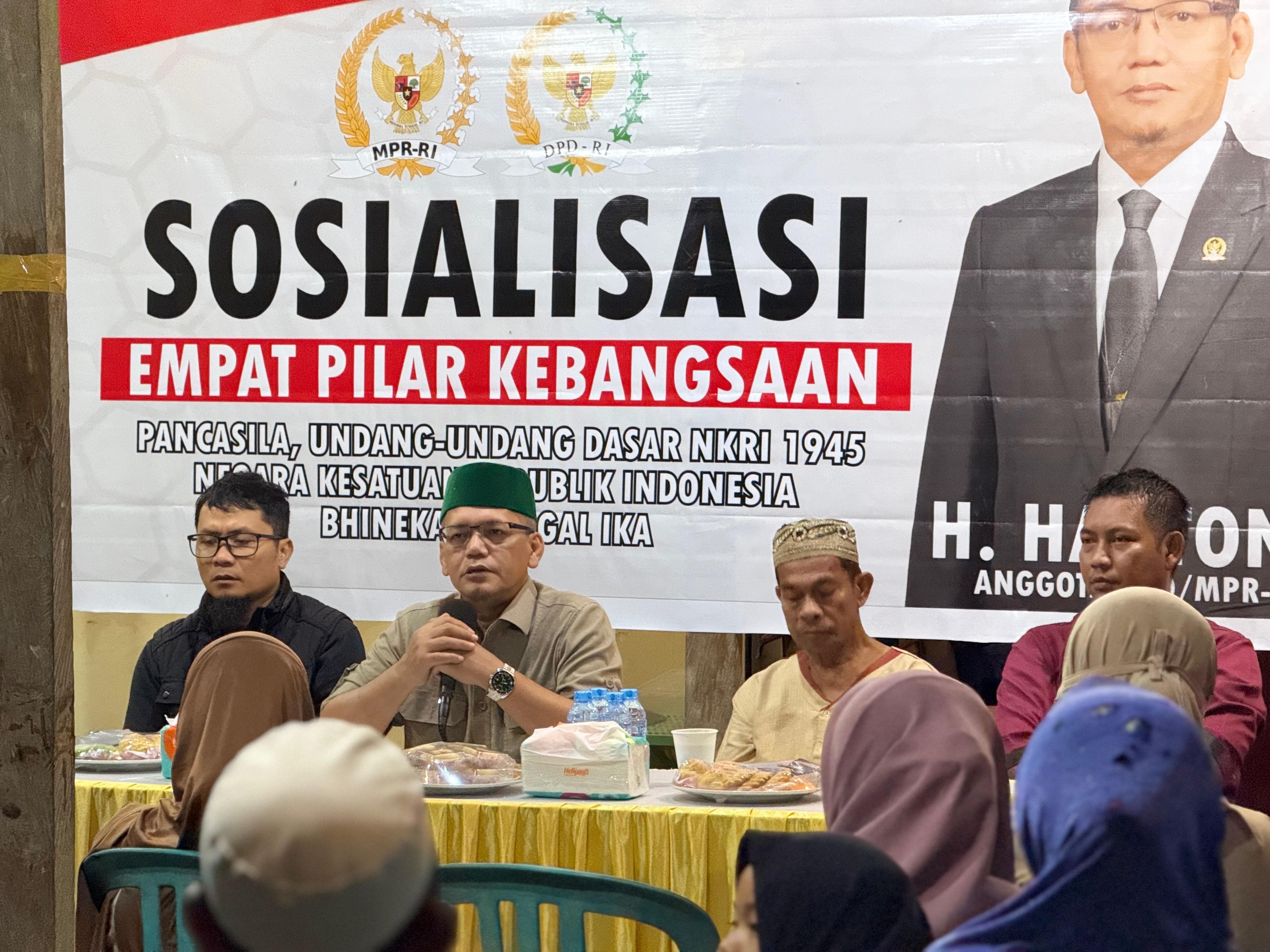 Sosialisasi 4 Pilar, Hartono : Banyak Pelajar Kita Belum Paham