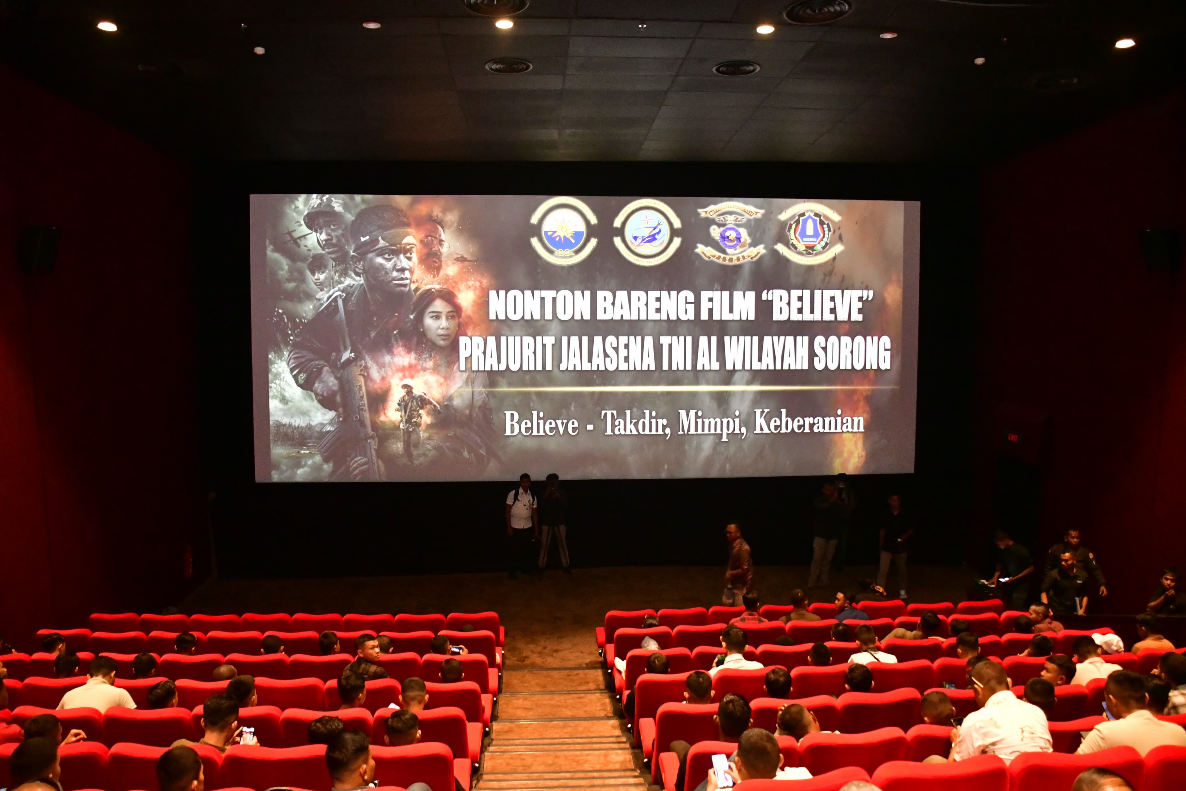 Belajar dari Keteladanan, Pasmar 3 Gelar Nobar Film "Believe"