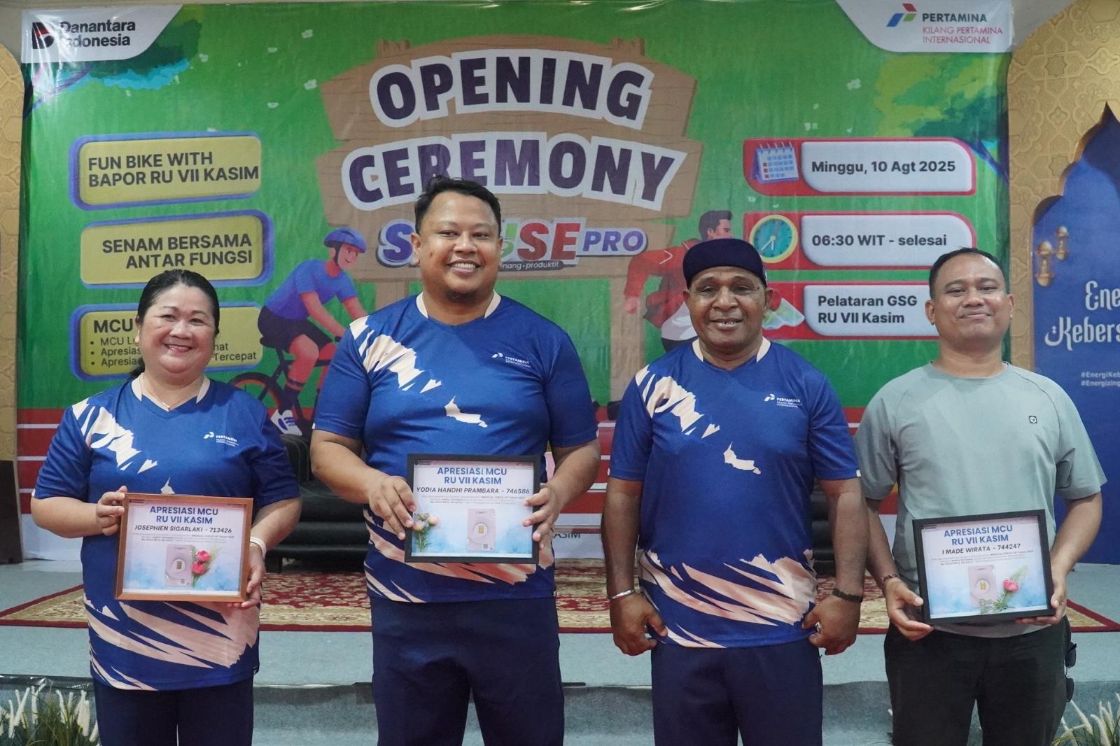 Kilang Kasim Gebrak Semangat Sehat Lewat SEBUSEPRO 2025