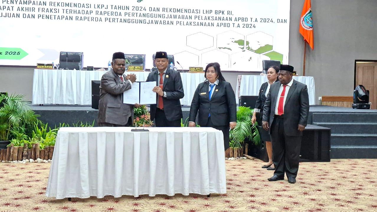 APBD 2024 Disahkan, Gubernur Papua Barat Daya Dorong Transparansi dan Sinergi