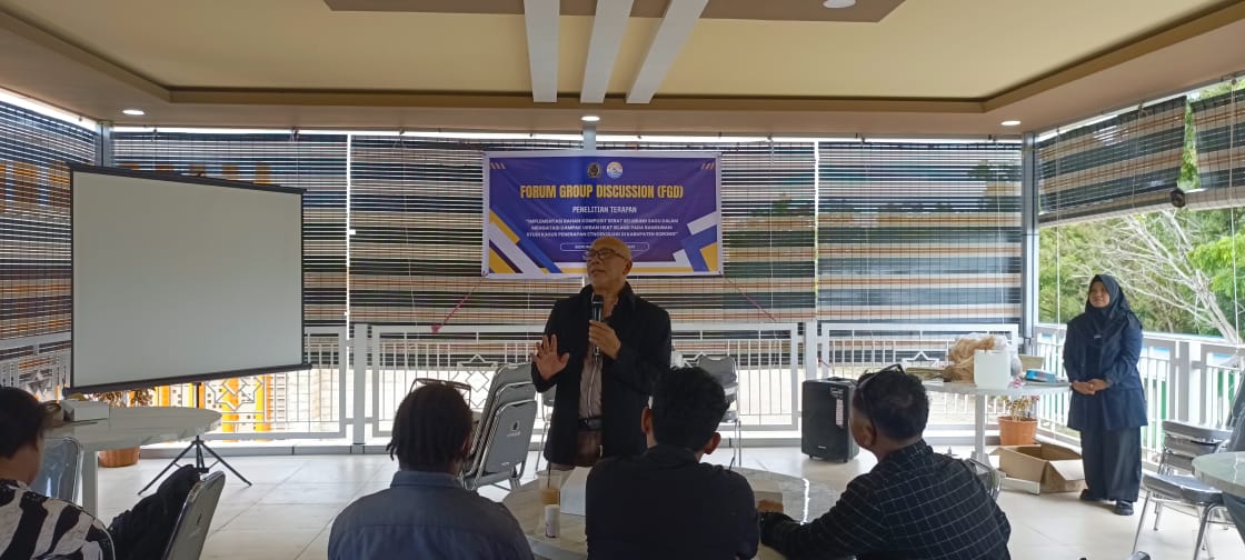 Jadi Bahan Genteng, Komposit Selubung Sagu Bermanfaat!