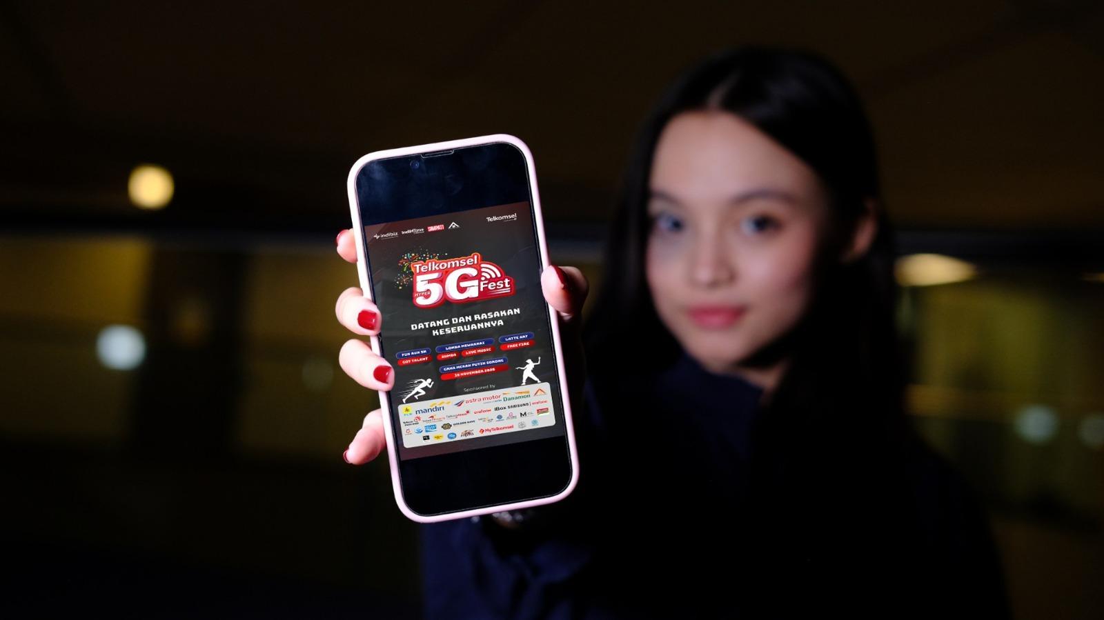 Hadiri Keseruan 5G Fest Telkomsel di Sorong