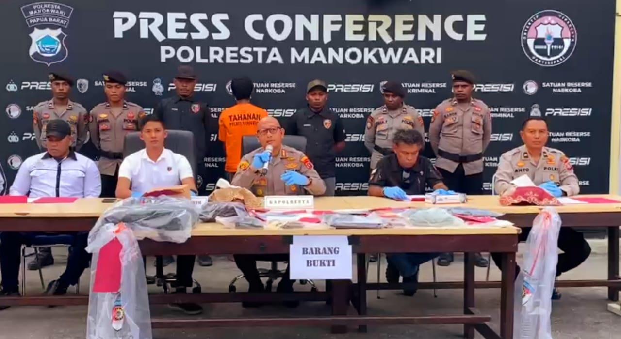 Polresta Manokwari Bongkar Fakta Baru Pembunuhan Istri Pegawai Pajak, Pelaku Sempat Bersihkan Jejak