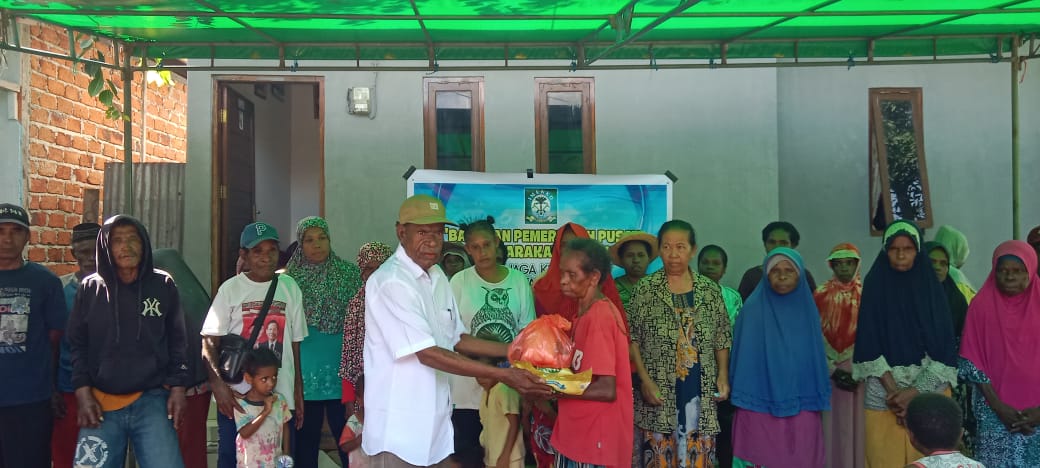 Kepala Suku IMEKKO Apresiasi Perhatian dan Bantuan Pemerintah Pusat Kepada Warga IMEKKO