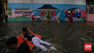 Update Banjir Jakarta Pagi Ini: 28 RT dan 6 Ruas Jalan Terendam, Warga Diminta Waspada