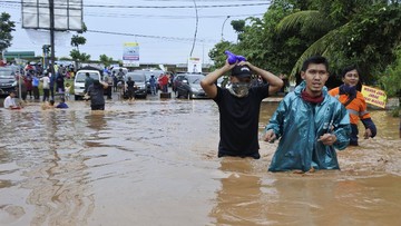 Cilegon Terendam! Banjir Setinggi 1,5 Meter Melanda Tiga Kecamatan, Warga Mulai Mengungsi
