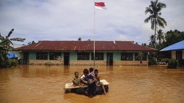 Halmahera Utara Dikepung Banjir Besar, Pemerintah Tetapkan Status Tanggap Darurat
