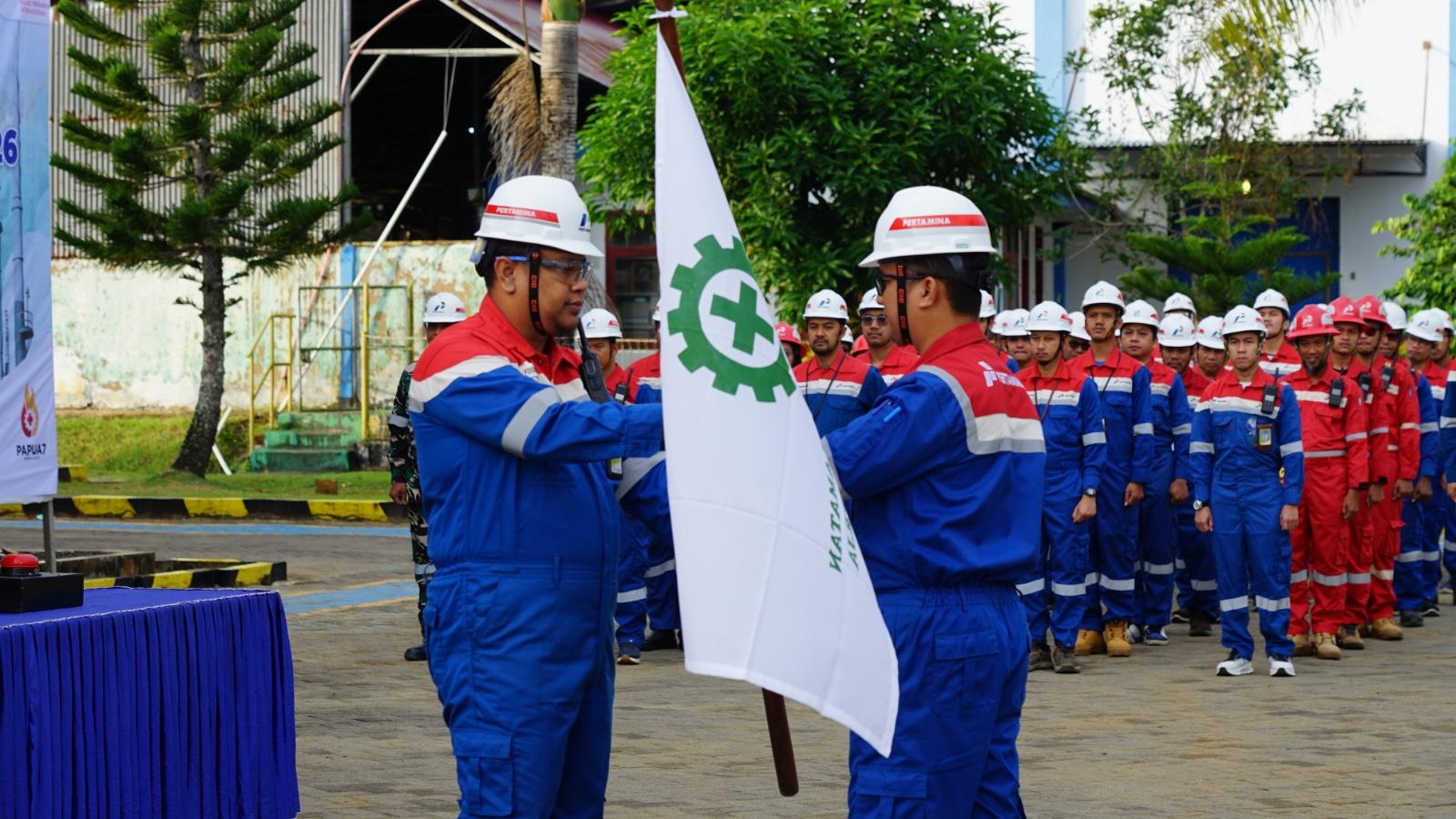 Bangun Budaya Keselamatan Kerja Profesional dan Andal, Kilang Kasim Buka Bulan K3 Nasional 2026