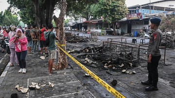 Polisi Ringkus Dua Provokator Pembakaran Kios di Kalibata Pasca Bentrok Debt Collector