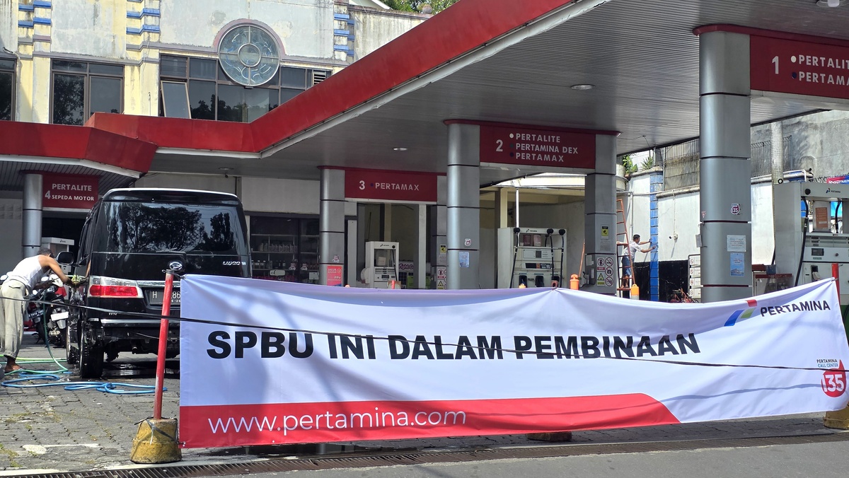 Pertamina Tutup Sementara SPBU Sriwijaya Semarang Pasca Kebakaran