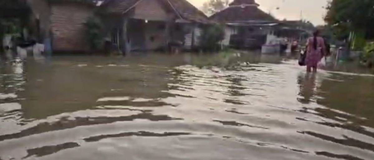 Banjir Rendam 538 Rumah di Pati, 1.050 Jiwa Terdampak