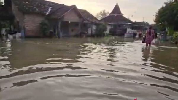 Banjir Rendam 538 Rumah di Pati, 1.050 Jiwa Terdampak