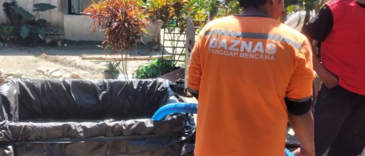 Baznas kirim 10 ribu liter air bersih bagi penyintas gempa di Sulteng
