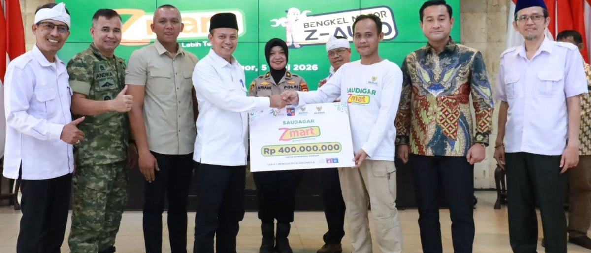 Baznas Luncurkan Program Zmart dan Z-Auto di Bogor