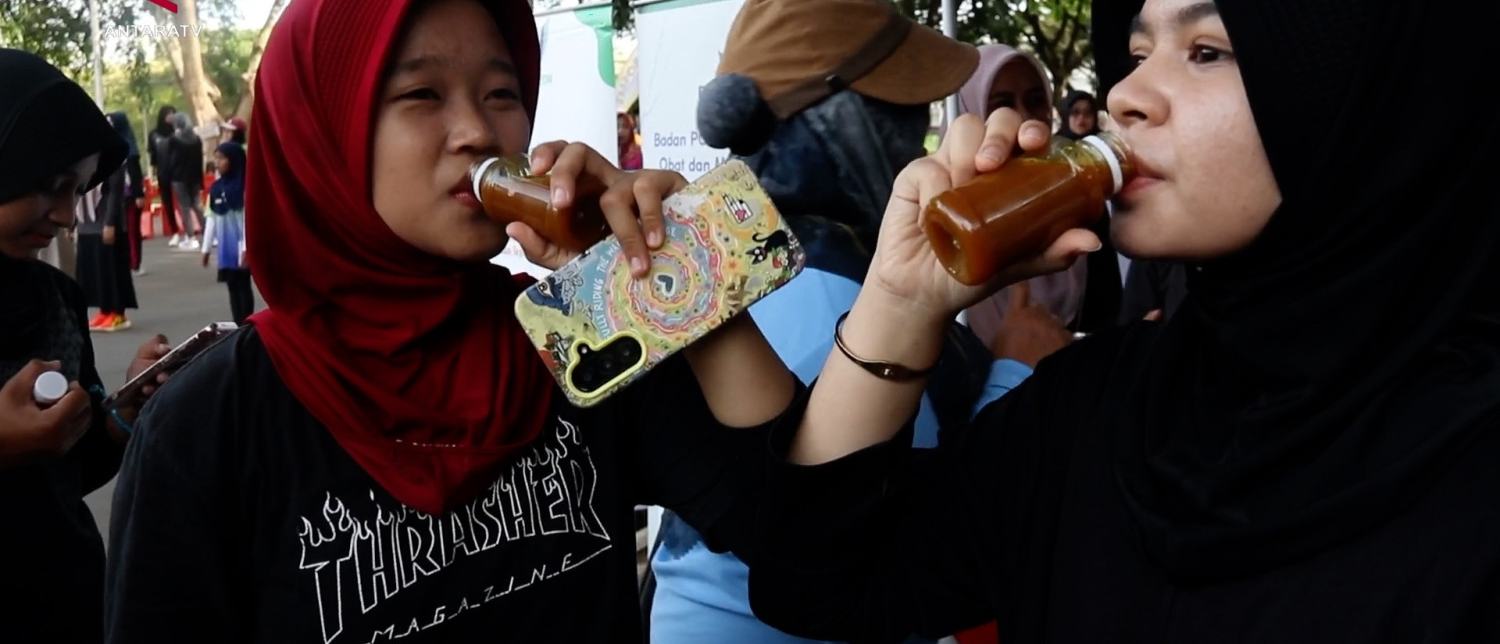 BBPOM Banda Aceh Bagikan Ratusan Botol Jamu Gratis