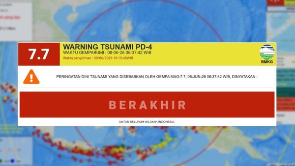 BMKG Catat Tsunami Tertinggi di Talengan Kepulauan Sangihe