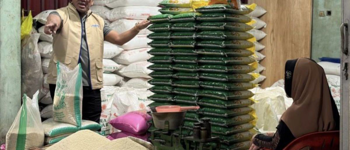 Bulog Kalteng Distribusikan 2.500 Ton Beras SPHP Jaga Stabilitas Harga