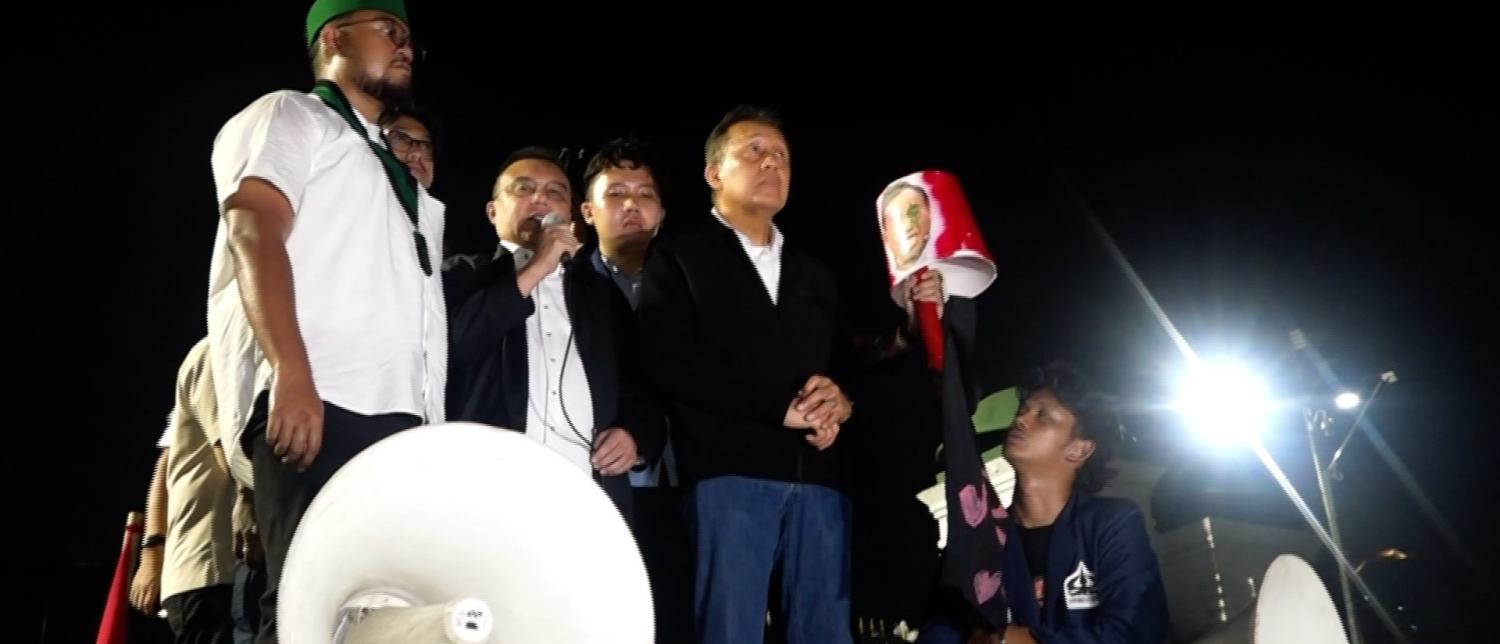 Dasco Temui Massa Demonstran Serap Aspirasi BBM dan MBG