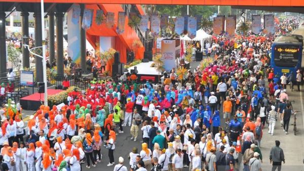 Dishub DKI Rekayasa Lalu Lintas Saat CFD Rasuna Said