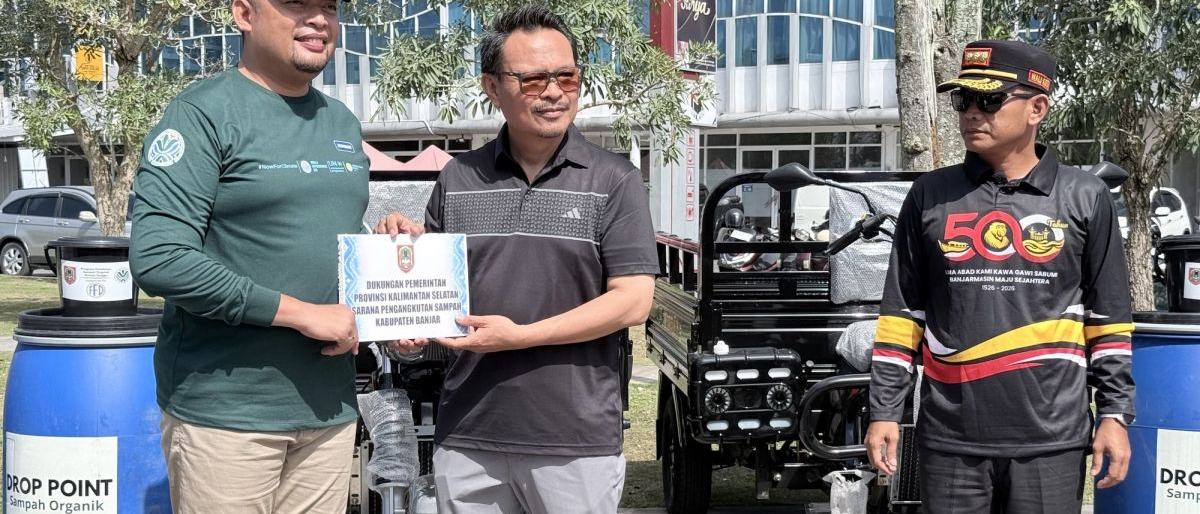 DLH Kalsel Kumpulkan Dua Ton Sampah di Hari Lingkungan Hidup