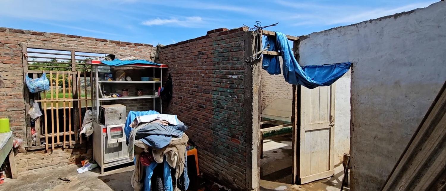 Dua Keluarga di Lhokseumawe Direlokasi Akibat Rumah Rusak Dihantam Angin