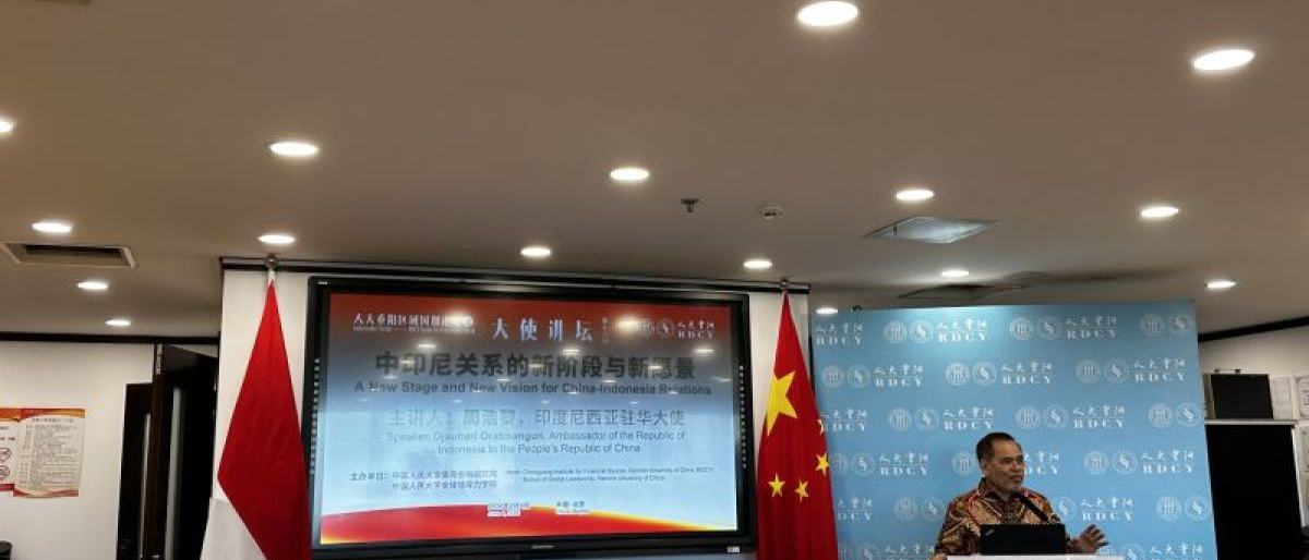 Dubes Djauhari Paparkan Empat Pilar Utama Kerja Sama Indonesia-China