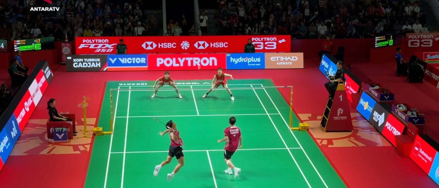 Dukungan Istora Dongkrak Percaya Diri Sabar/Reza Hadapi China